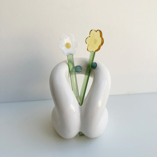 decorative brush holder