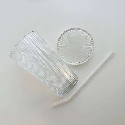 everyday fluted glass set