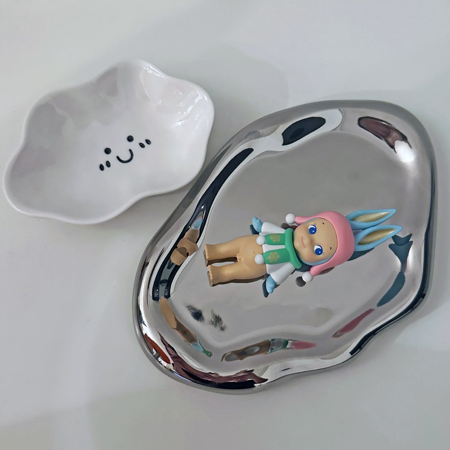 chrome jewelry plate