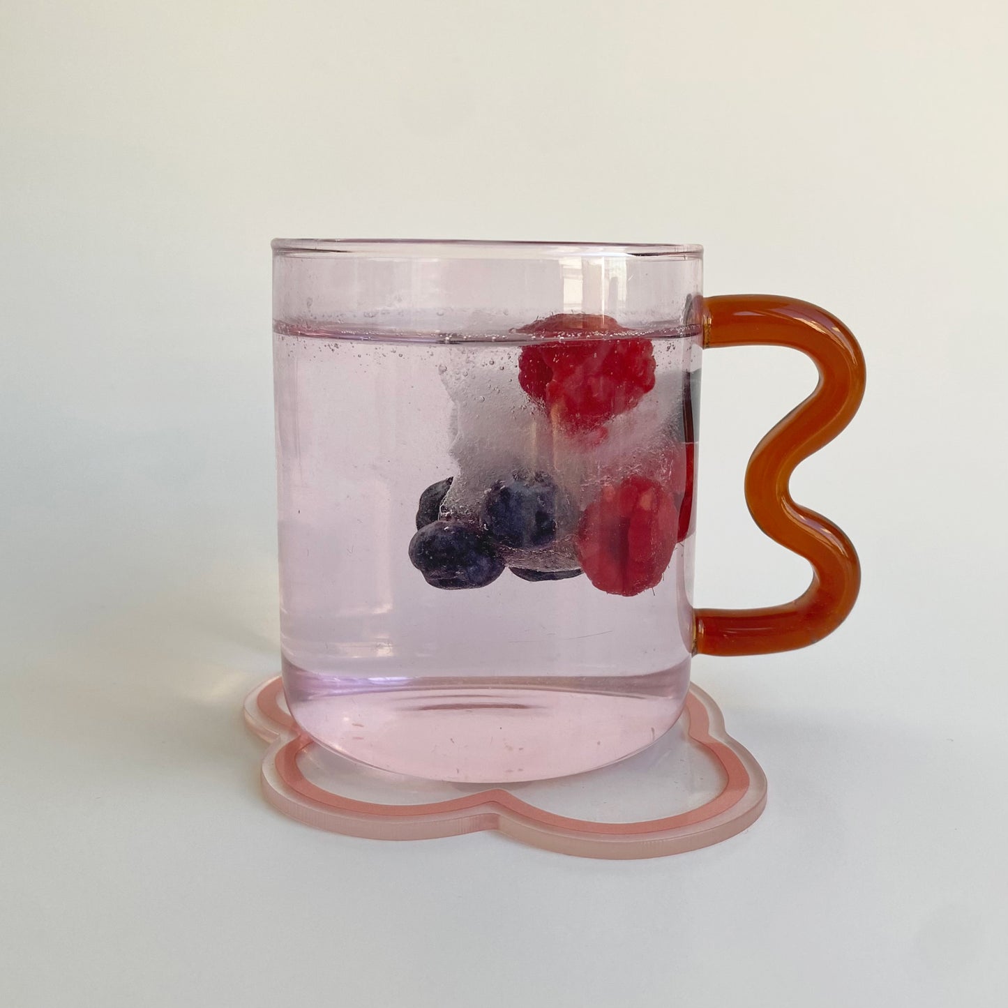 abstract flower coaster