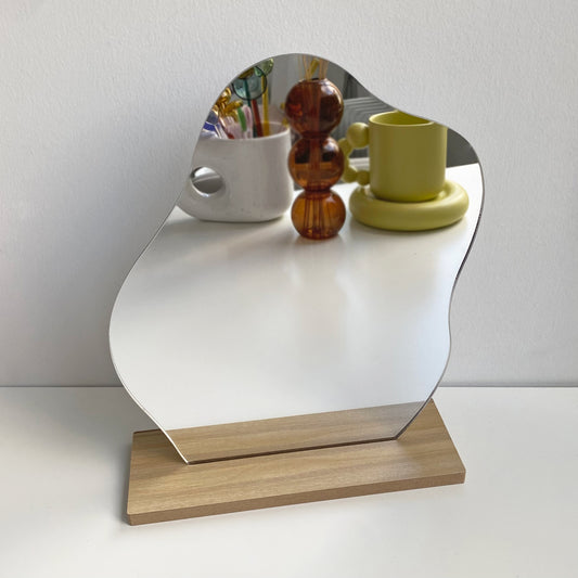 Irregular Abstract Vanity Table Mirror Decor