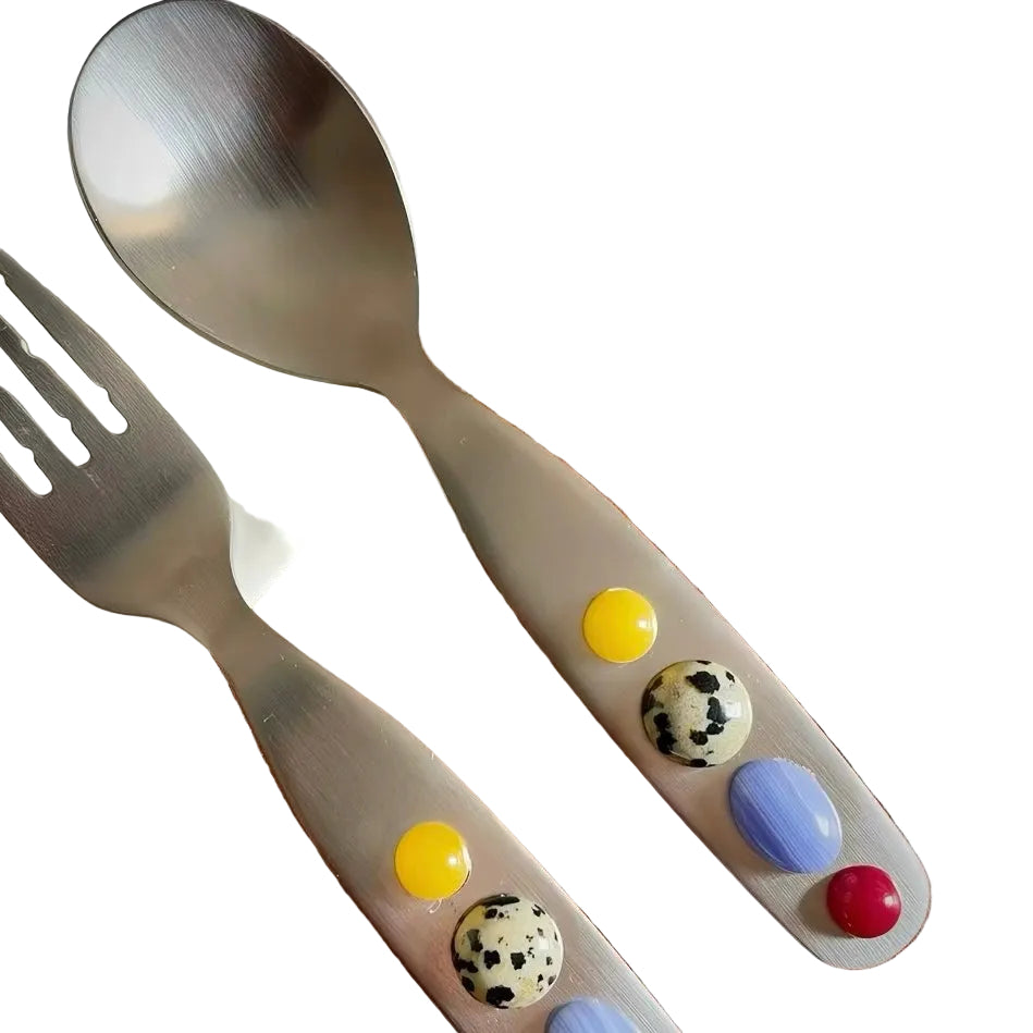 beaded tableware