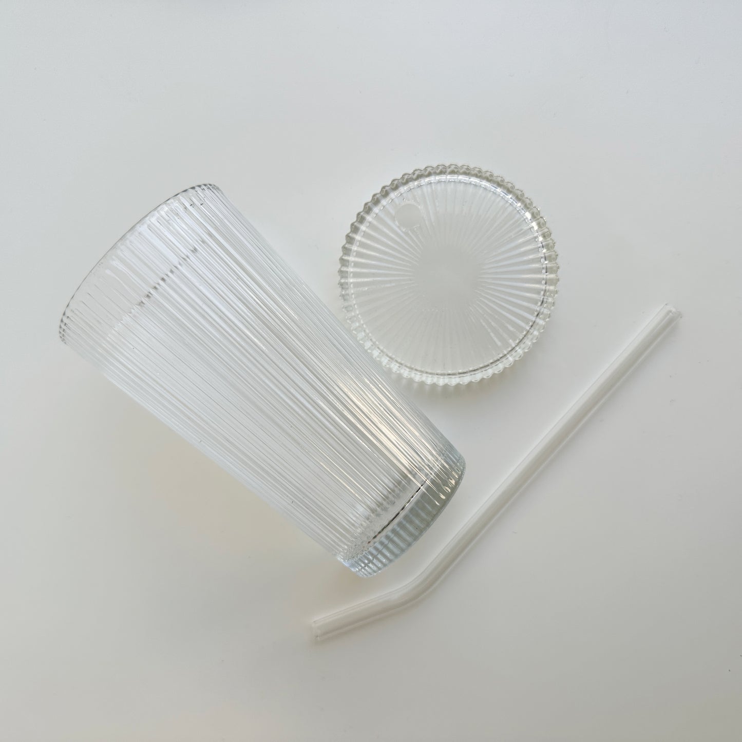everyday fluted glass set