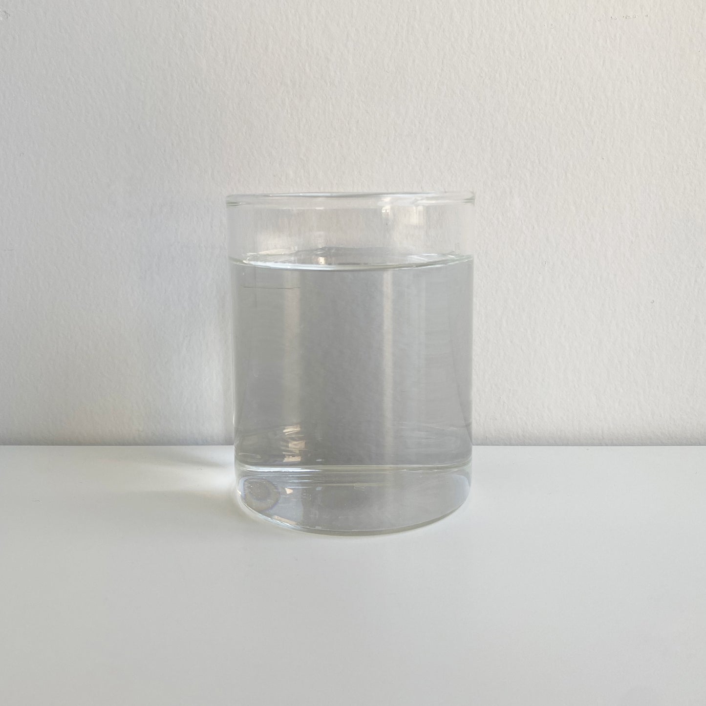 short cylinder coffee glass