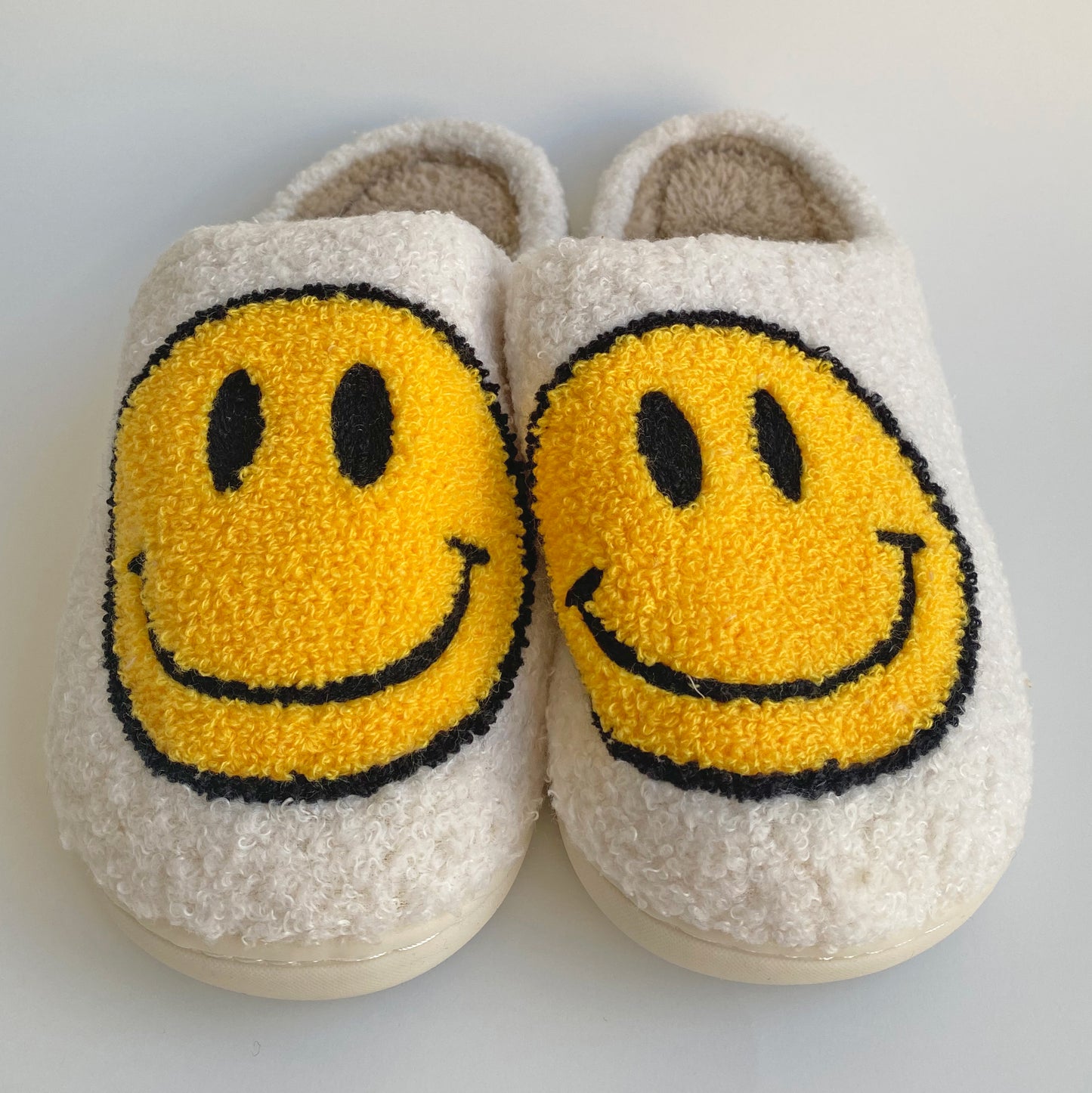 Smiley Face Slippers 
