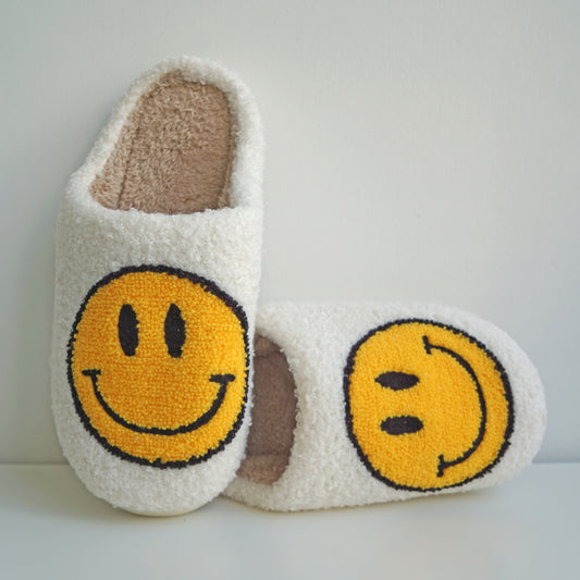 Smiley Face Slippers