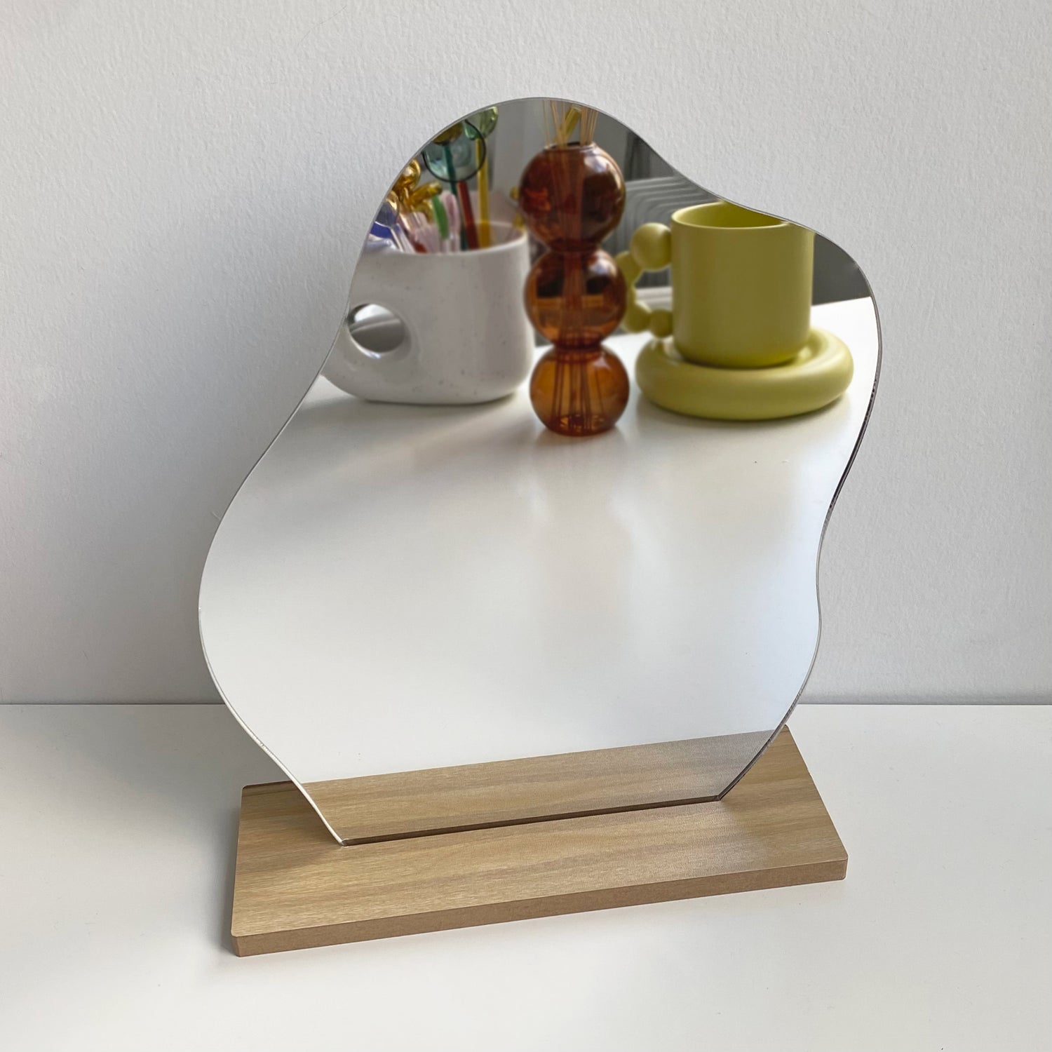 Irregular Abstract Vanity Table Mirror Decor 